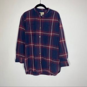 Women’s size XS Eddie Bauer Plaid Button Up